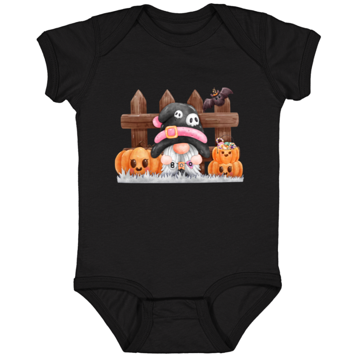 Witch Gnome Infant Fine Jersey Bodysuit