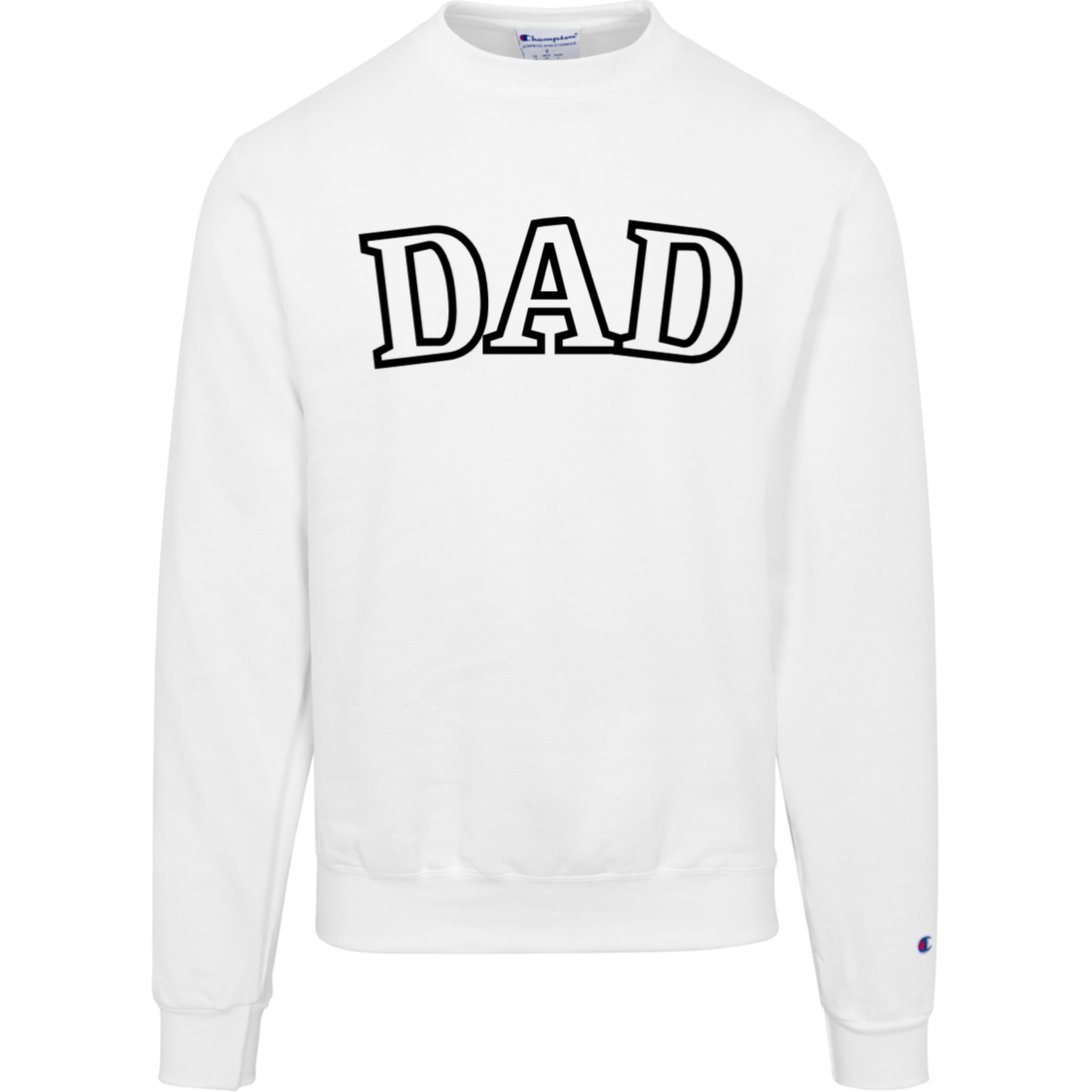 DAD Champion Mens Powerblend Crewneck Sweatshirt