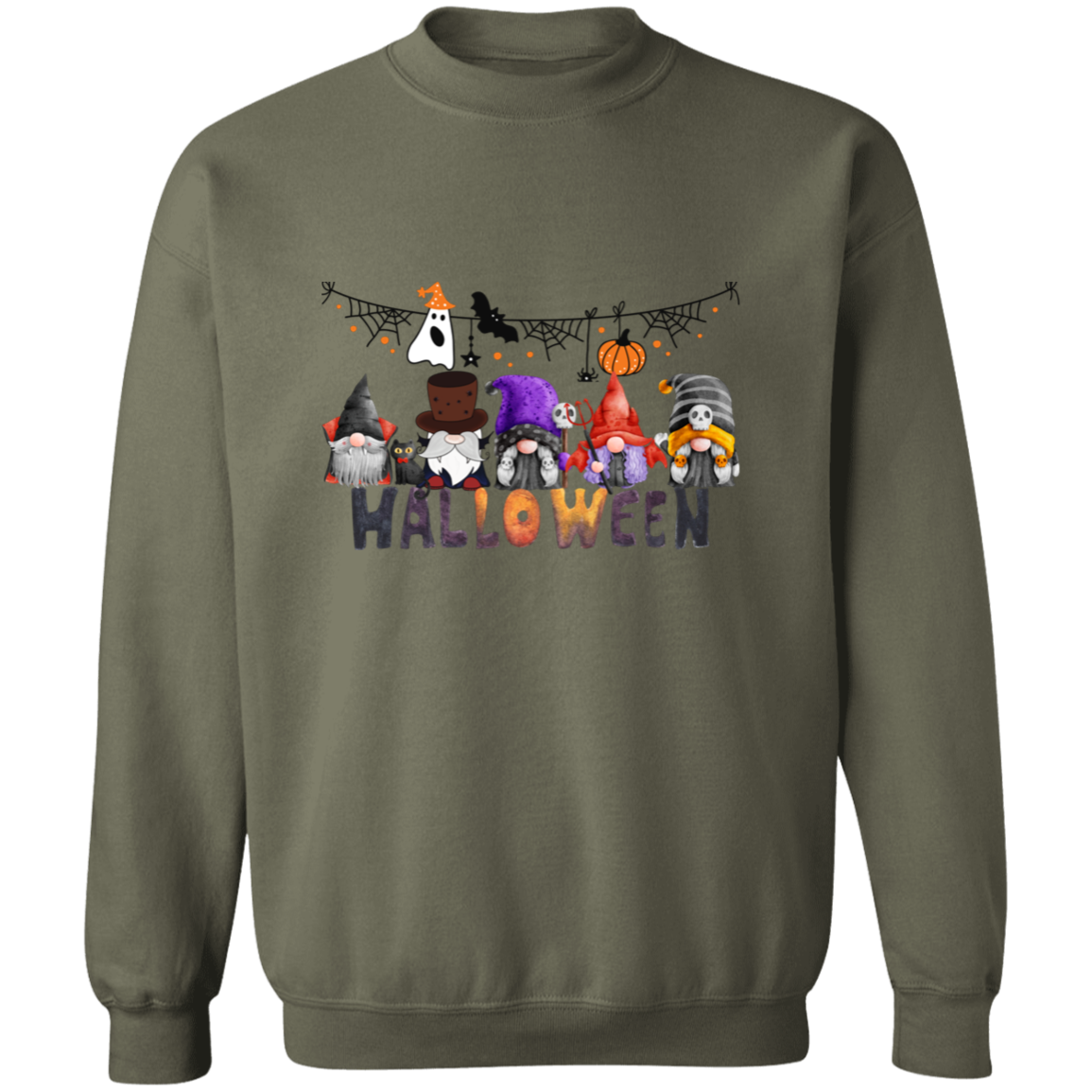 Halloween Crewneck Pullover Sweatshirt