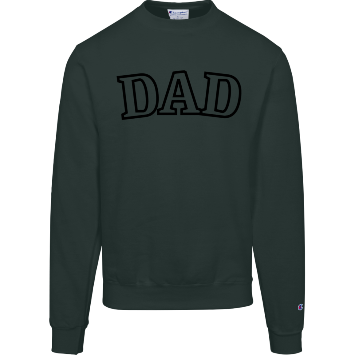 DAD Champion Mens Powerblend Crewneck Sweatshirt