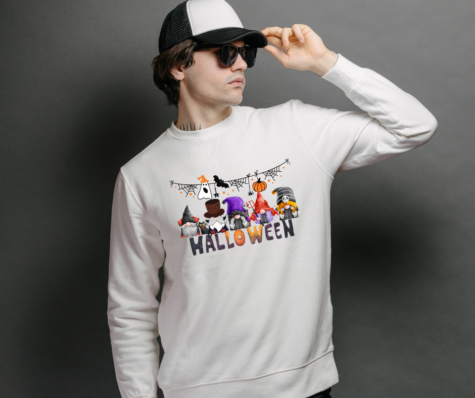 Halloween Crewneck Pullover Sweatshirt