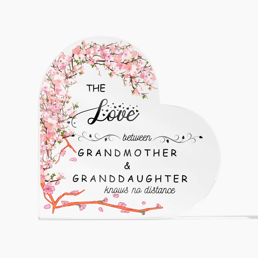 Grandmother & Granddaughter Acrylic Plaque