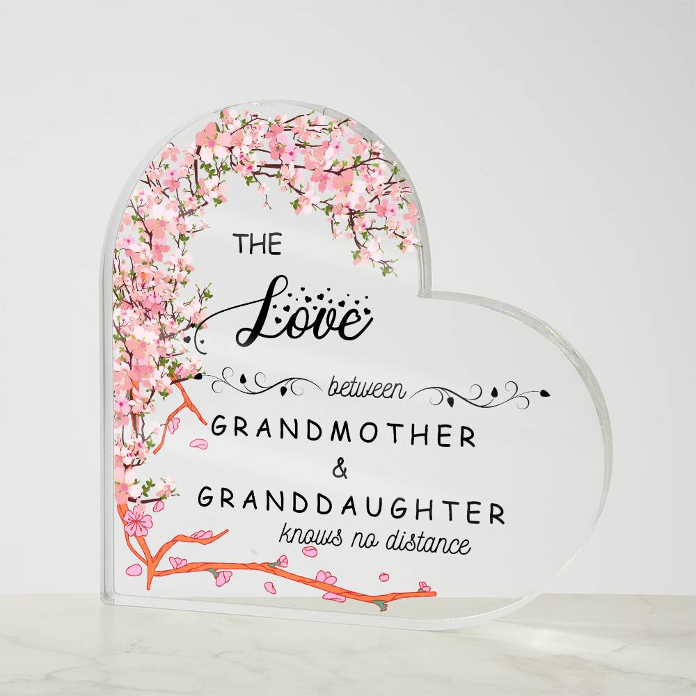 Grandmother & Granddaughter Acrylic Plaque