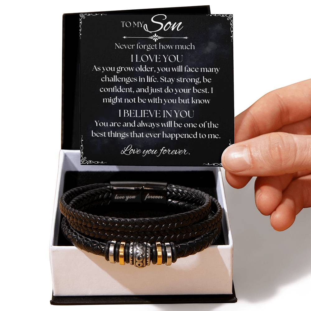 To My Son Bracelet