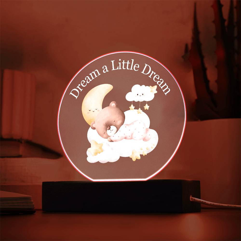 Dream Baby Girl Night Light