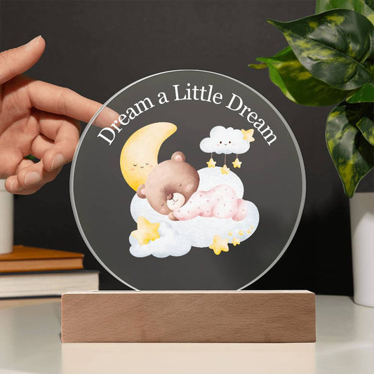 Dream Baby Girl Night Light