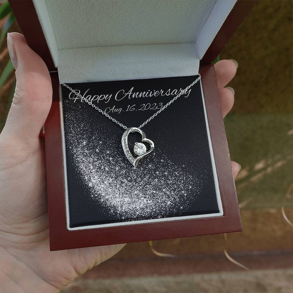 Forever Love Necklace (Rhodium ONLY) + Luxury Box