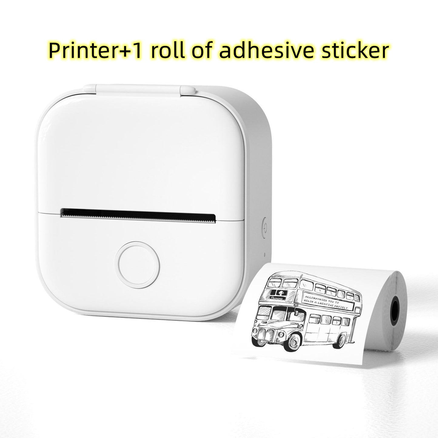 Portable Mini Thermal Bluetooth-compatible Mini Label Printer