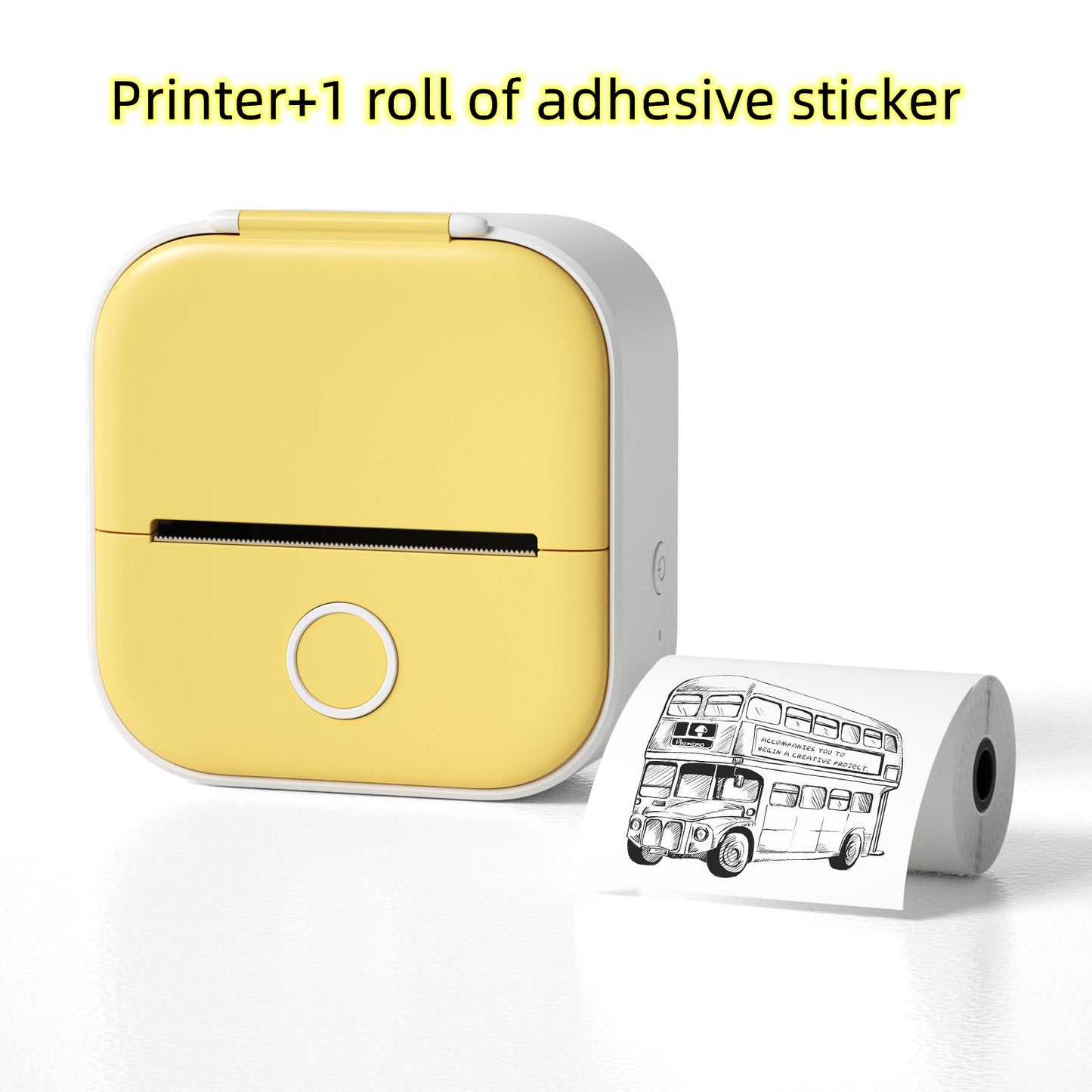 Portable Mini Thermal Bluetooth-compatible Mini Label Printer