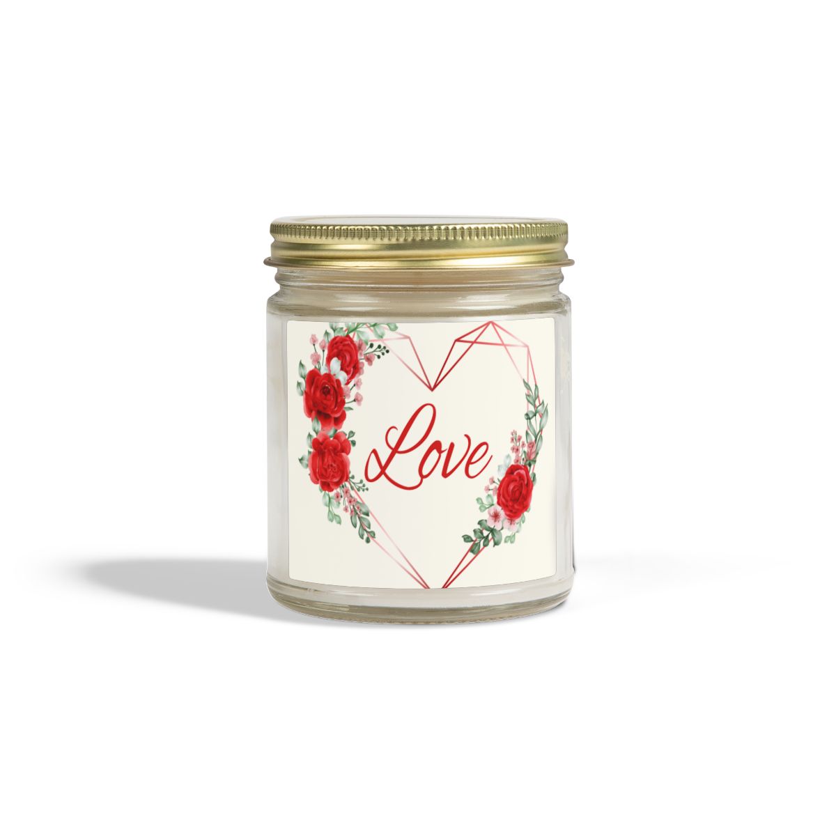 Quiet Bloom Scented Candles, Coconut Apricot Wax (4oz, 9oz)