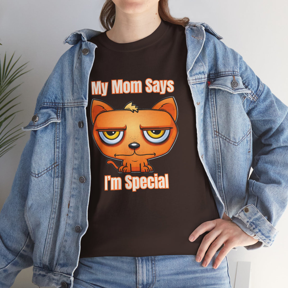 Funny “My Mom Says I'm Special” T-Shirt – Sarcastic Cartoon Graphic Tee