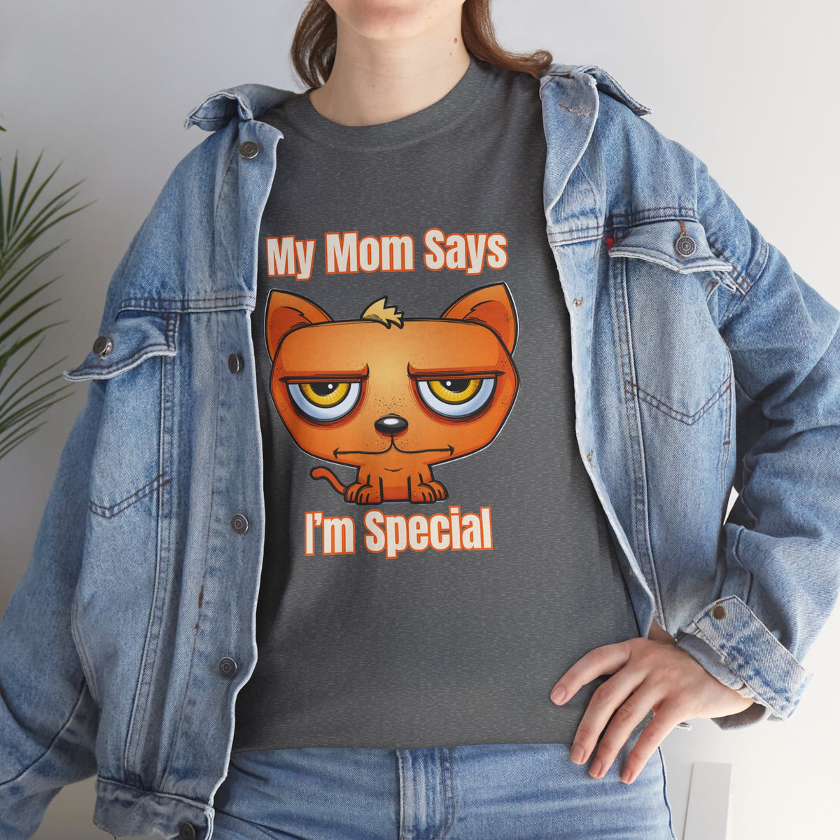 Funny “My Mom Says I'm Special” T-Shirt – Sarcastic Cartoon Graphic Tee