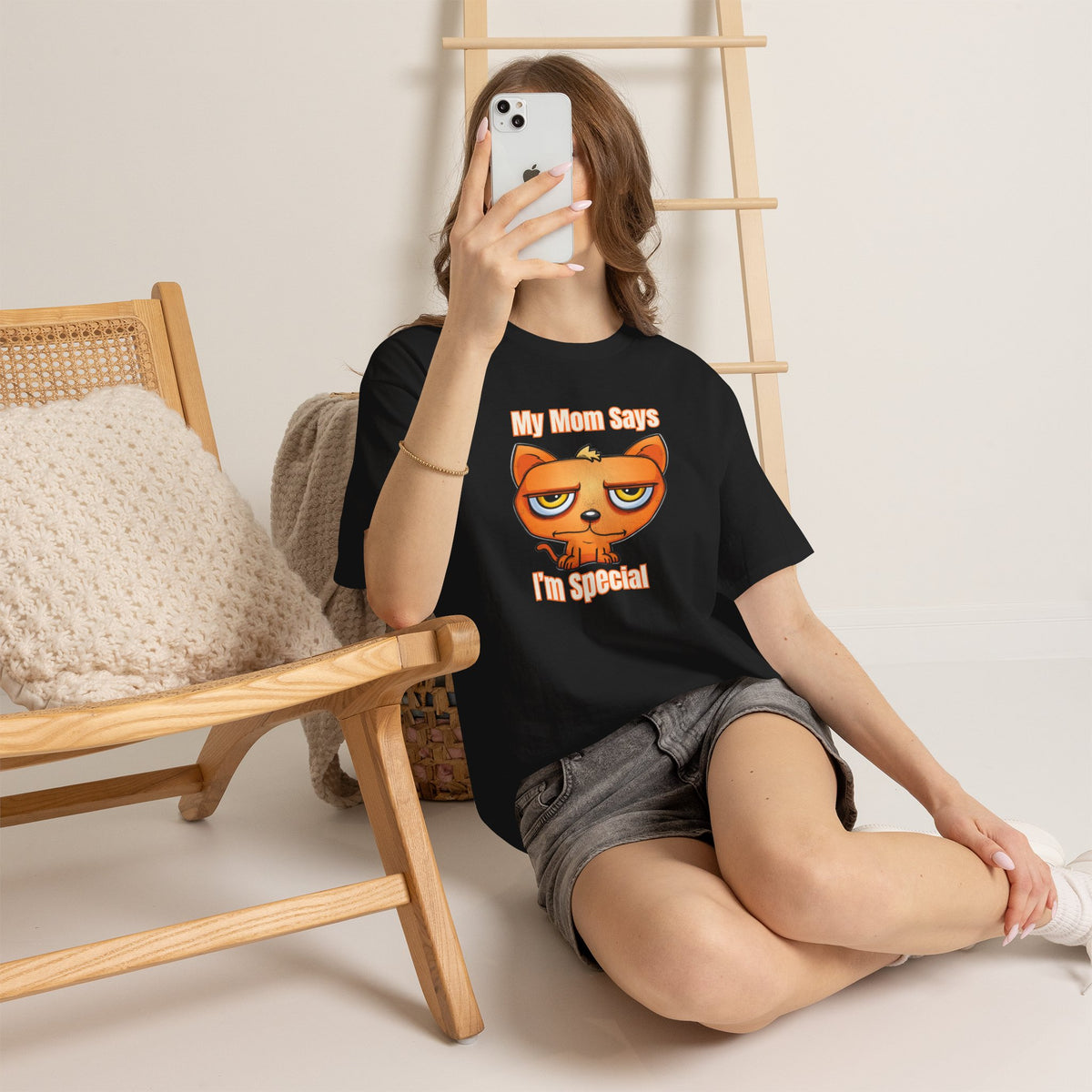 Funny “My Mom Says I'm Special” T-Shirt – Sarcastic Cartoon Graphic Tee