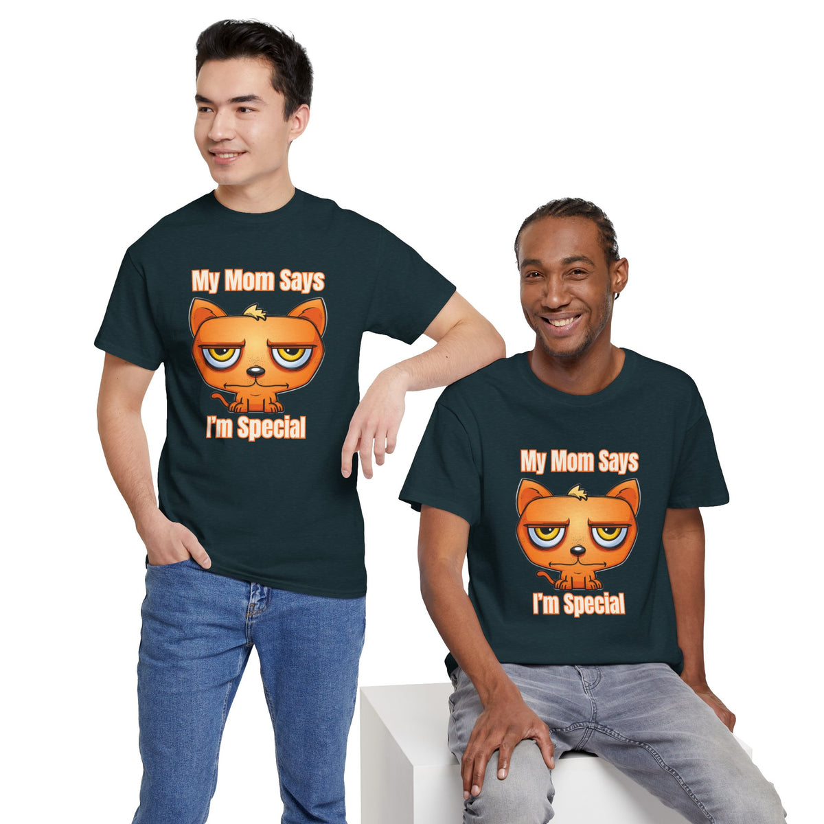 Funny “My Mom Says I'm Special” T-Shirt – Sarcastic Cartoon Graphic Tee